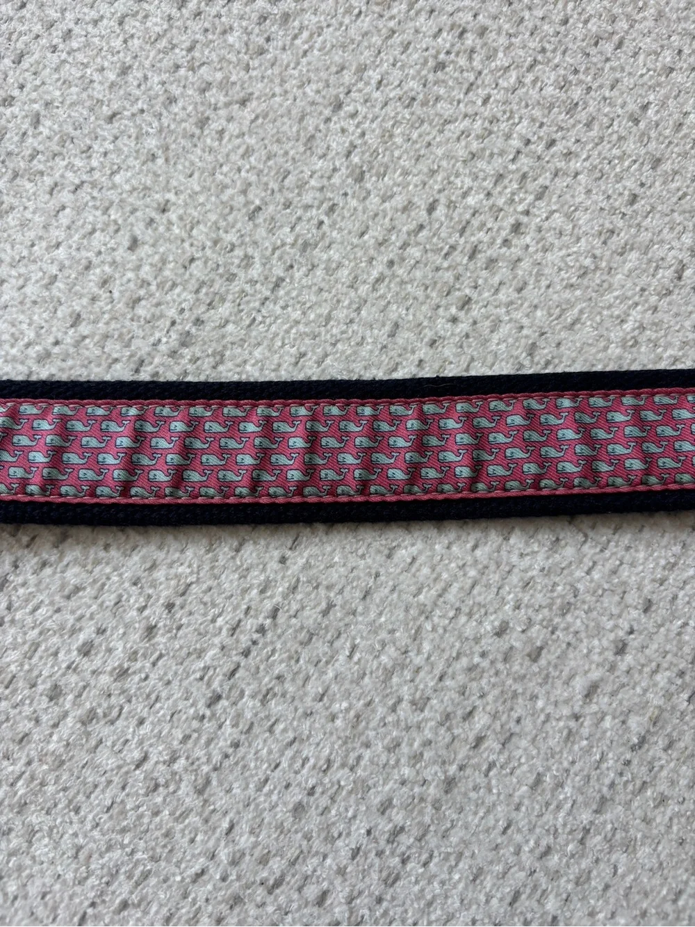 Vineyard Vines Whale Canvas Club Belt, Size 36